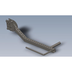 Кутовий модуль тяги MADNESS T-Grip Station MS 114, 114×50×110 см