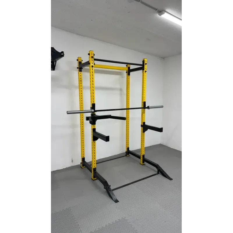Силова комплексна стійка на чотирьох опорах стаціонарна MS 103, 230×127×144 см, профіль 80×80