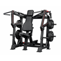ShoulderFlex Titan X7, ізольована дельта-машина, комерційна, чорна/червона