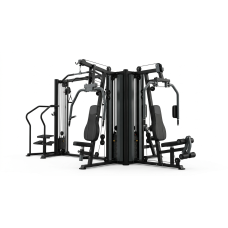 Фітнес-станція PowerGym Atlas Pro 4D MultiStation, 4 позиції, чорна