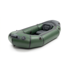 Надувний човен AquaDrift SoloPack 220, 1-місний, ультралегкий, зелений/сірий