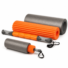Масажний ролик 3в1 LiveUp YOGA ROLLER SET