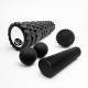Набір для МФР: Масажний ролик EasyFit PolyFoam Roller EPP 45 см + Масажний ролик EasyFit Grid Roller 45 см v.2.1+ Масажний м'ячик EasyFit TPR подвійний 12х6 см + Масажний м'ячик EasyFit PVC 9 см жорсткий