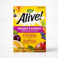 Мультивитаминный комплекс для женщин, Alive! Women's Energy Complete Multivitamin, Nature's Way, 50 таблеток