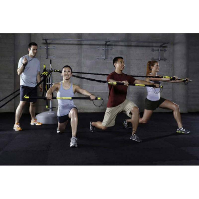 Палиця-тренажер TRX Rip Trainer (гімнастична палиця з амортизатором), Довжина палиці 100 см (складена), Діаметр 3,2 см, Доповнення до тренувань з підвісними системами і петлями TRX