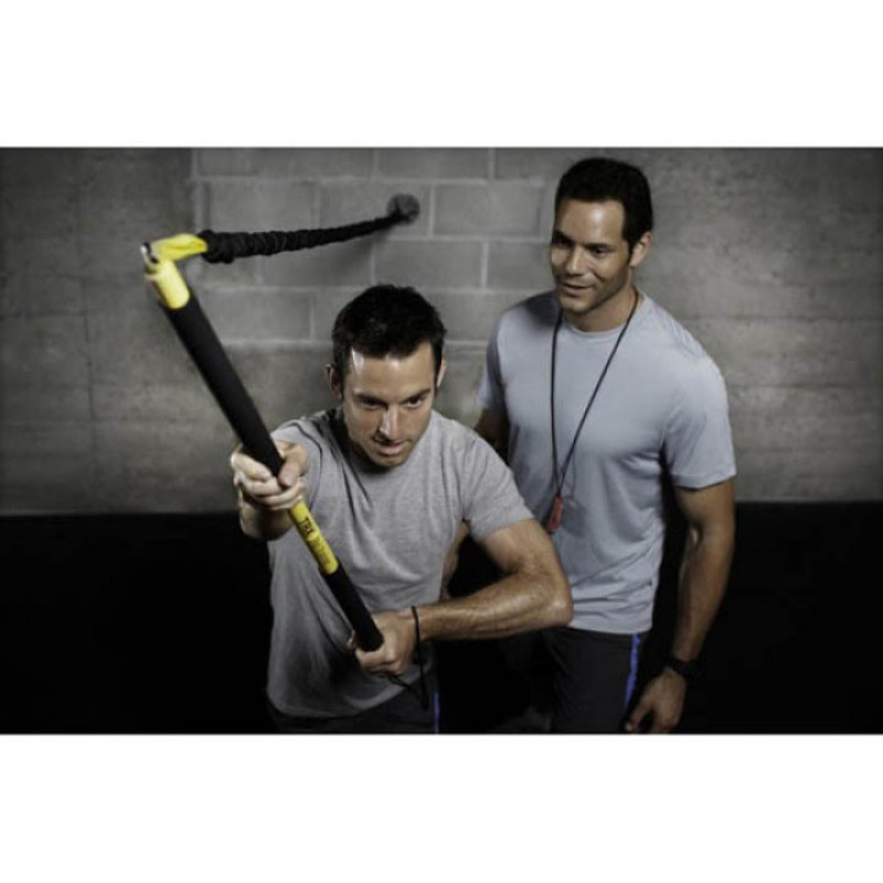 Палиця-тренажер TRX Rip Trainer (гімнастична палиця з амортизатором), Довжина палиці 100 см (складена), Діаметр 3,2 см, Доповнення до тренувань з підвісними системами і петлями TRX