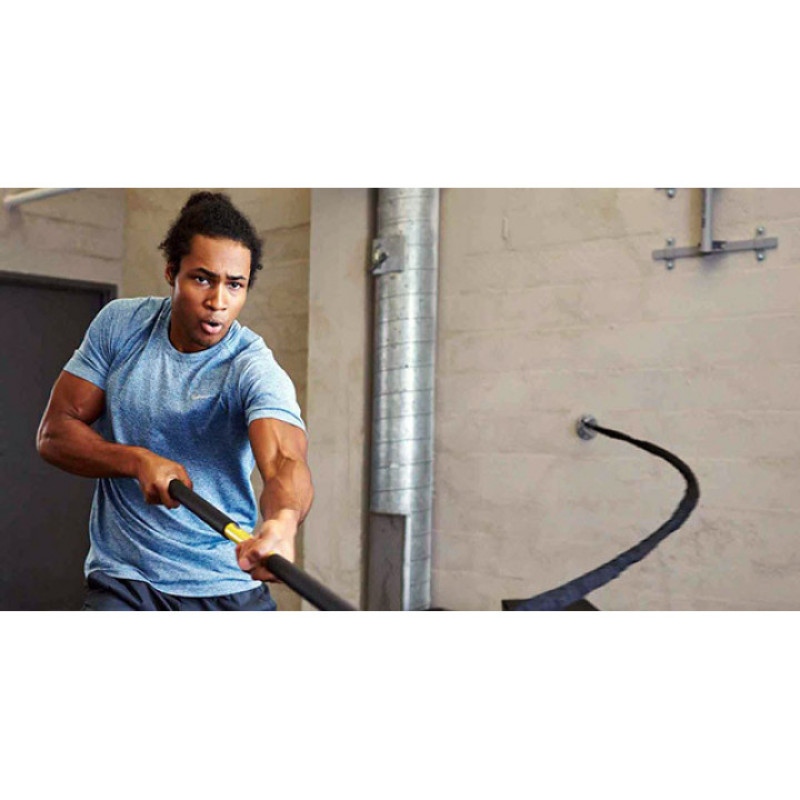 Палиця-тренажер TRX Rip Trainer (гімнастична палиця з амортизатором), Довжина палиці 100 см (складена), Діаметр 3,2 см, Доповнення до тренувань з підвісними системами і петлями TRX