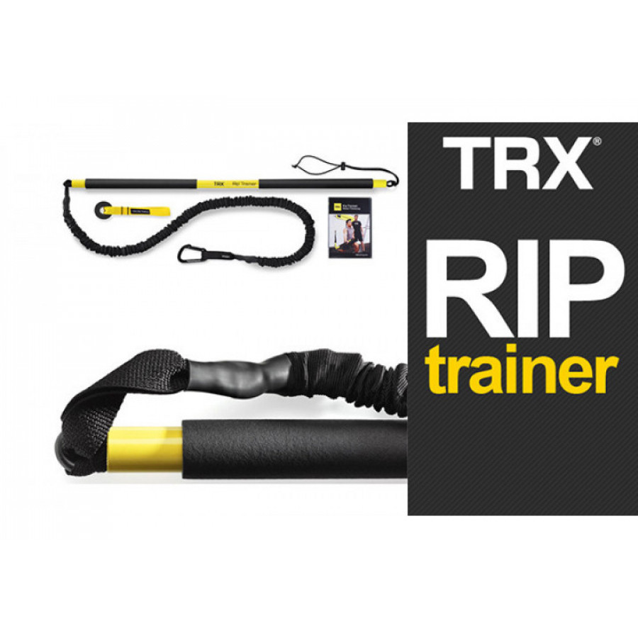 Палиця-тренажер TRX Rip Trainer (гімнастична палиця з амортизатором), Довжина палиці 100 см (складена), Діаметр 3,2 см, Доповнення до тренувань з підвісними системами і петлями TRX
