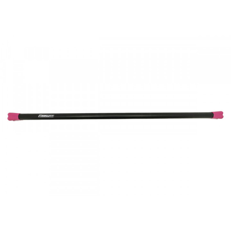 Бодібар (Body Bar) EasyFit (палка гімнастична), Вага 7 кг, Метал, Неопрен, Рожевий