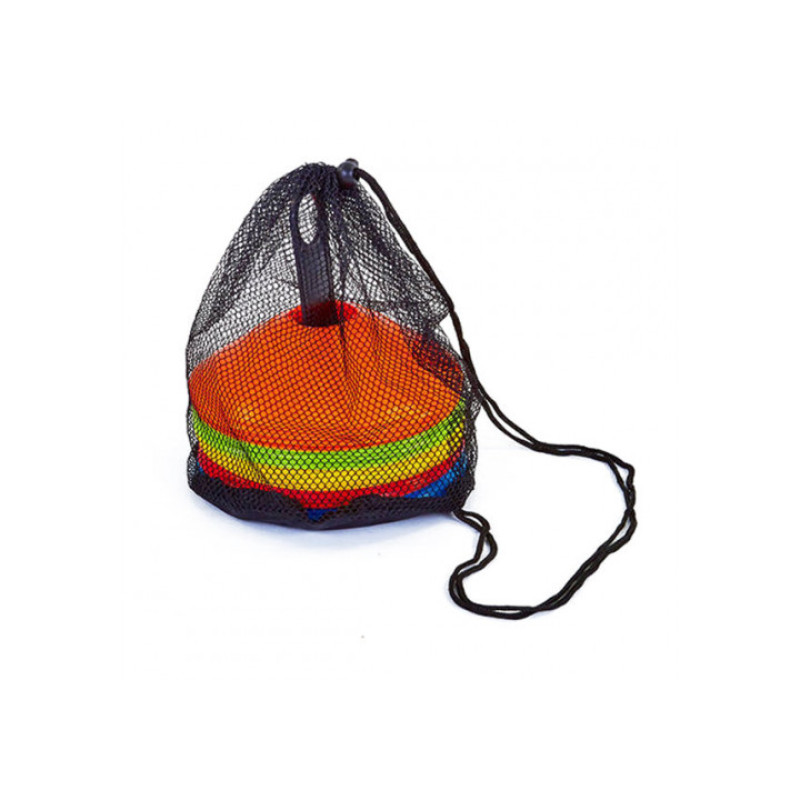 Фішки для розмітки EasyFit (набір 50 шт), Діаметр 20 см, М'який пластик, Різнокольорові