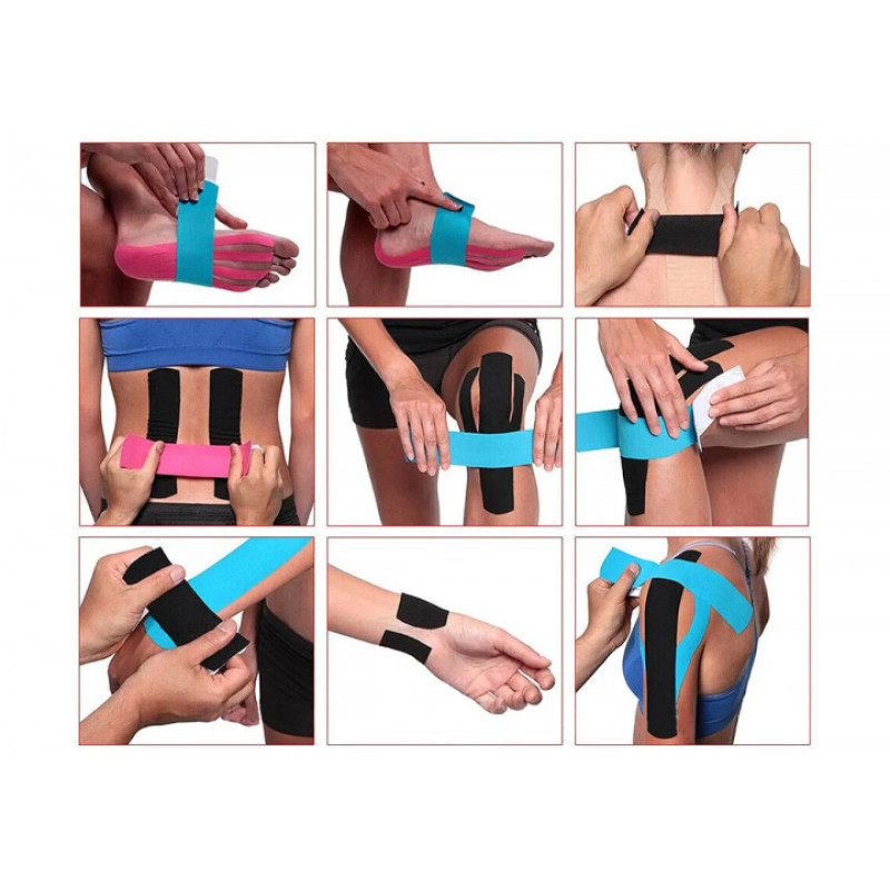 Кінезіологічний тейп EasyFit Kinesio, Довжина 5 м, Бежевий
