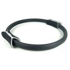 Кільце для пілатесу EasyFit, Діаметр 38 см, Поліпропілен, EVA, Чорний