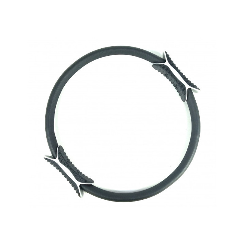 Кольцо для пилатеса EasyFit, Диаметр 38 см, Полипропилен, EVA, Черный