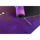 Коврик EasyFit BlackMoon для йоги, длина 183 см, ширина 61 см, толщина 3 мм, каучук/замша, фиолетовый