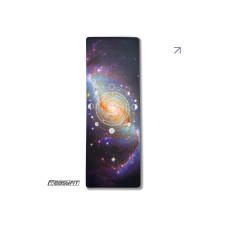 Коврик EasyFit Light VioletMoon для йоги, длина 183 см, каучук/замша, фиолетовый