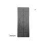 Профессиональный коврик EasyFit Pro для йоги, 184x68 см, толщина 5 мм, каучук, черный