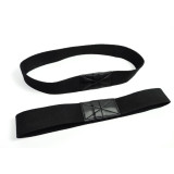 Лямки атлетичні EasyFit для турніка та поперечини, Довжина 36 см, Ширина 3,5 см, Бавовна, Чорний