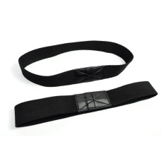 Лямки атлетичні EasyFit для турніка та поперечини, Довжина 36 см, Ширина 3,5 см, Бавовна, Чорний