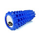 Массажный ролик (валик) EasyFit Grid Roller v.1.2, Длина 33 см, Диаметр 13 см, Каркас из высокопрочного пластика, Пена EVA с массажной поверхностью, для МФР, фитнеса, йоги и реабилитации, Синий