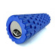 Массажный ролик (валик) EasyFit Grid Roller Mini, Длина 30 см, Диаметр 10 см, Пена EVA с массажной поверхностью 3D, для МФР, фитнеса, йоги и реабилитации, Синий