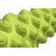 Массажный ролик (валик) EasyFit Grid Roller Extreme, Длина 33 см, Диаметр 14 см, Каркас из высокопрочного пластика, Пена EVA с массажной поверхностью 3D, для МФР, фитнеса, йоги и реабилитации, Салатовый