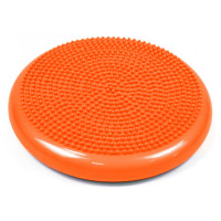 Балансировочная массажная подушка EasyFit, Диаметр 33 см, Максимальная нагрузка 120 кг, Резина, Оранжевый