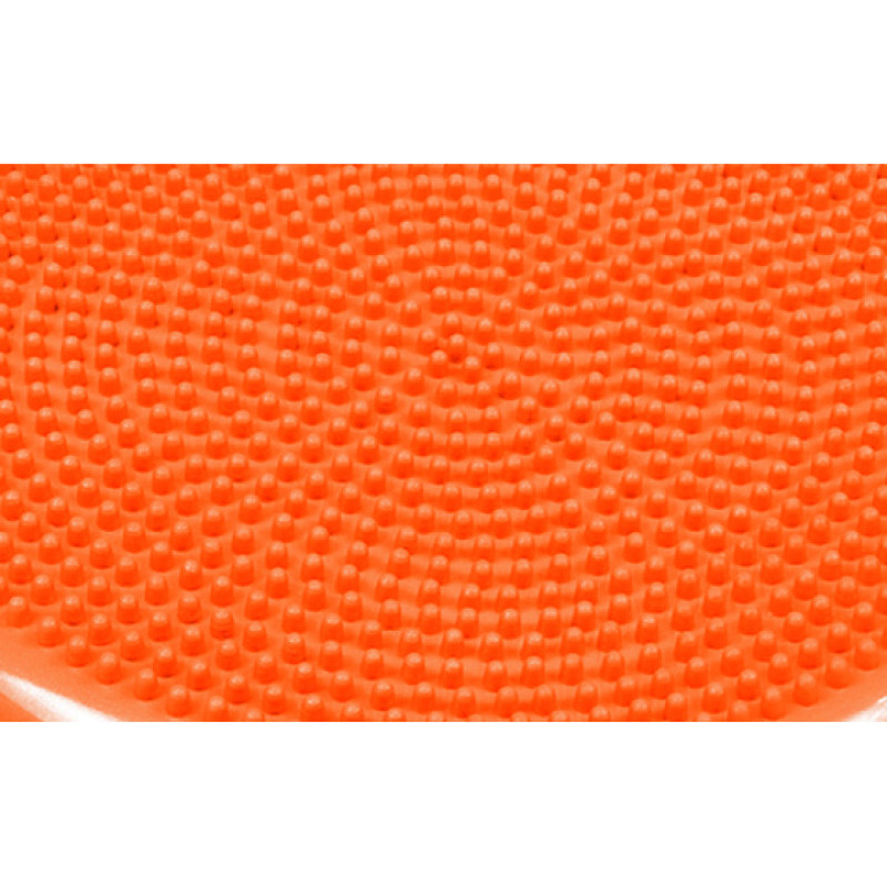 Балансировочная массажная подушка EasyFit, Диаметр 33 см, Максимальная нагрузка 120 кг, Резина, Оранжевый