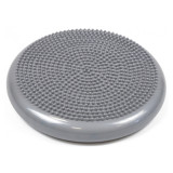 Балансировочная массажная подушка EasyFit, Диаметр 33 см, Максимальная нагрузка 120 кг, Резина, Серый