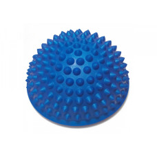 Полусфера массажная киндербол EasyFit, Жесткая, Диаметр 15 см, Высота 8 см, Резина, Синий