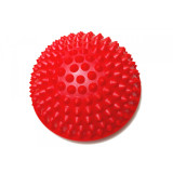 Півсфера масажна кіндербол EasyFit, Жорстка, Діаметр 15 см, Висота 8 см, Гума, Червоний