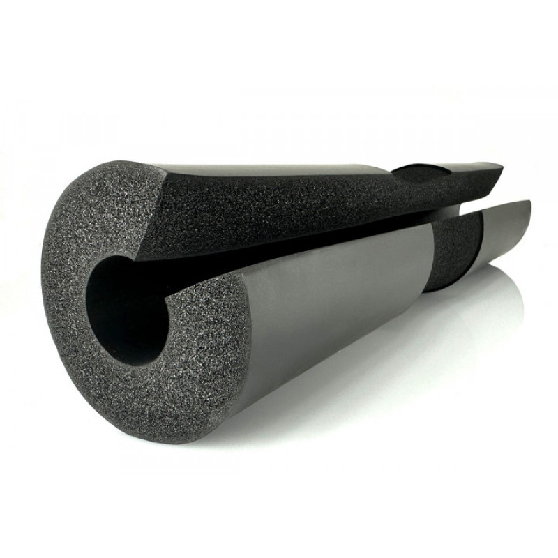 Накладка на гриф смягчающая EasyFit NBR, Длина 44 см, Диаметр 9 см, Вспененный каучук (NBR), Чёрный