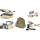 Петли TRX Tactical  T3 (подвесные тренировочные петли), Длина 110-230 см, Ширина строп 3,8 см, Макс. вес 180 кг, Включает удлинитель TRX Xtender: 97 см, Хаки