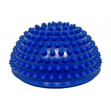 Полусфера массажная киндербол EasyFit, Мягкая, Диаметр 16 см, Высота 8 см, Резина, Синий