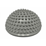 Півсфера масажна кіндербол EasyFit, М'яка, Діаметр 16 см, Висота 8 см, Гума, Сірий