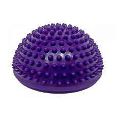 Полусфера массажная киндербол EasyFit, Мягкая, Диаметр 16 см, Высота 8 см, Резина, Фиолетовый