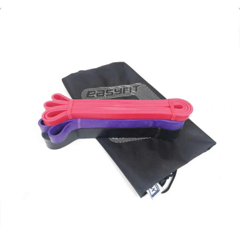 Набор для комплексных тренировок №5 "Взрывная форма PRO 2в1". Состав набора: коврик в ассортименте, резиновые петли (3в1) 