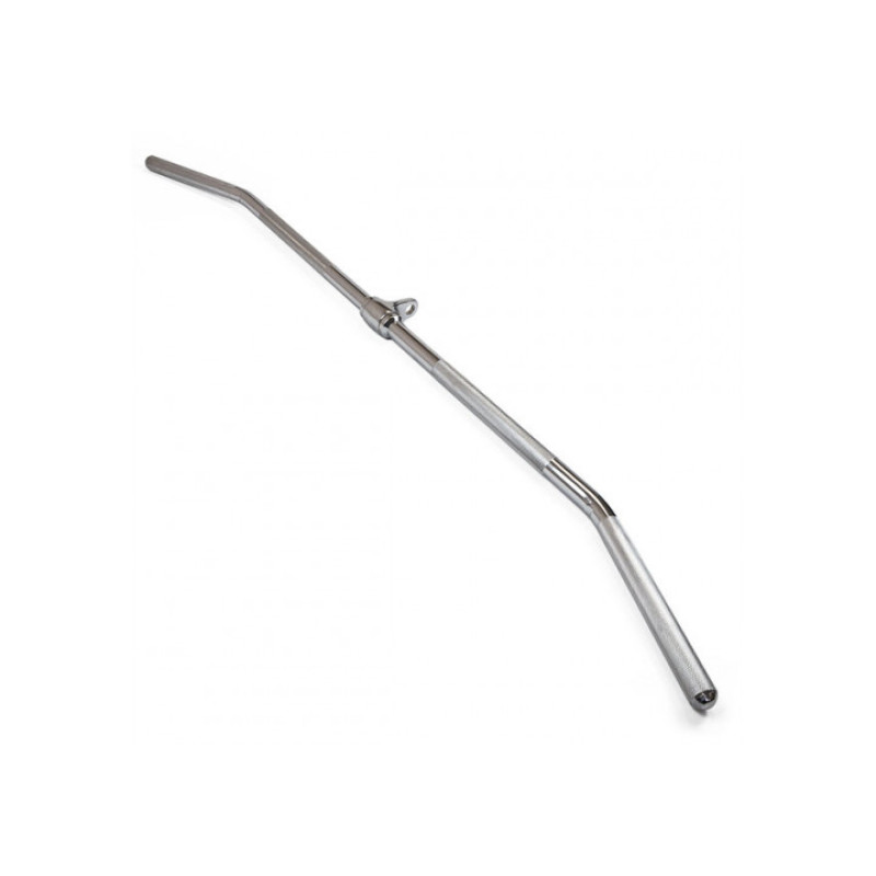 Ручка для  верхней тяги EasyFit, Длина 125 см, Диаметр 25 мм, Хромированная сталь, Вес 5 кг