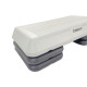 Степ-платформа EasyFit Step-С 3-ступінчата, Максимальне навантаження 250 кг, Довжина 72 см, Ширина 32,5 см, Пластик, Сірий