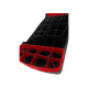 Степ-платформа EasyFit Step-B 2-ступінчаста, максимальне навантаження 200 кг, Довжина 68 см, Ширина 28 см, Пластик, Чорно-червоний
