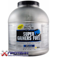 Гейнер, Super Gainers Fuel Pro, Twinlab, 4,6 кг (Ваниль)