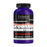 Креатин, Creatine Monohydrate, Ultimate Nutrition, 300 г (Без смаку)