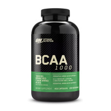 BCAA, BCAA 1000, Optimum Nutrition, 400 капсул