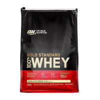 Сироватковий протеїн, 100% Whey Gold Standard, Optimum Nutrition, 4,5 кг (Насичений молочний шоколад)