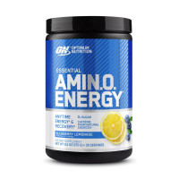 Амінокислоти, Amino Energy, Optimum Nutrition, 270 г (Чорничний лимонад)