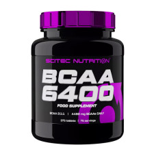 BCAA, BCAA 6400, Scitec Nutrition, 375 таблеток