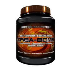 Креатин, Crea-Bomb, Scitec Nutrition, 660 г (Маракуйя)
