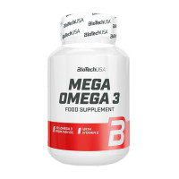 Омега-3, Mega Omega 3, BioTech, 90 капсул