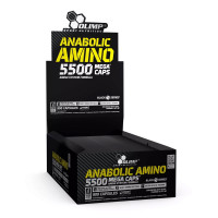 Аминокислоты, Anabolic Amino 5500, OLIMP, 30 капсул