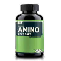 Амінокислоти, Amino 2222, Optimum Nutrition, 150 капсул