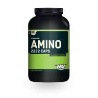 Амінокислоти, Amino 2222, Optimum Nutrition, 300 капсул
